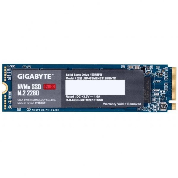 Накопичувач SSD M.2 2280 128GB GIGABYTE (GP-GSM2NE3128GNTD)
