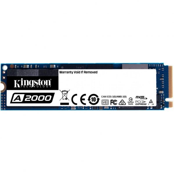 Накопичувач SSD M.2 2280 1TB Kingston (SA2000M8/1000G) Накопичувач SSD M.2 2280 1TB Kingston (SA2000M8/1000G)