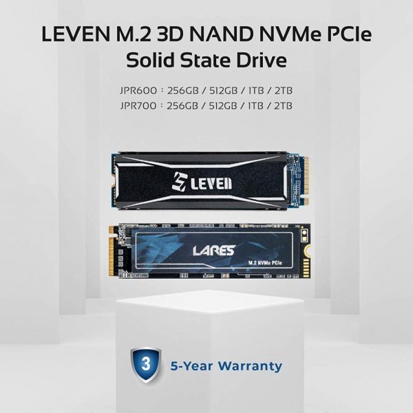 Накопичувач SSD M.2 2280 1TB LEVEN (JPR700-1TB)