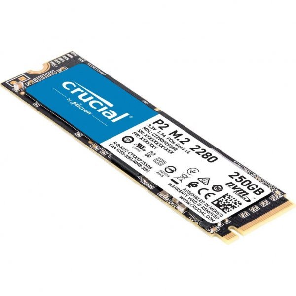 Накопичувач SSD M.2 2280 250GB MICRON (CT250P2SSD8)