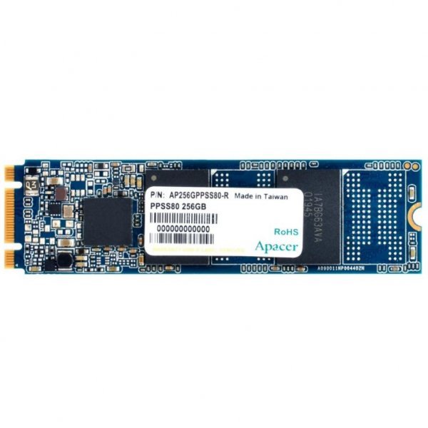 Накопичувач SSD M.2 2280 256GB Apacer (AP256GPPSS80-R) Накопичувач SSD M.2 2280 256GB Apacer (AP256GPPSS80-R)