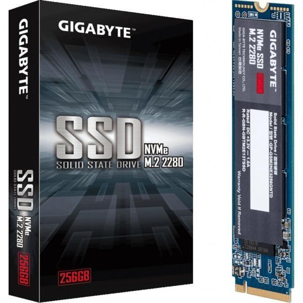 Накопичувач SSD M.2 2280 256GB GIGABYTE (GP-GSM2NE3256GNTD) Накопичувач SSD M.2 2280 256GB GIGABYTE (GP-GSM2NE3256GNTD)