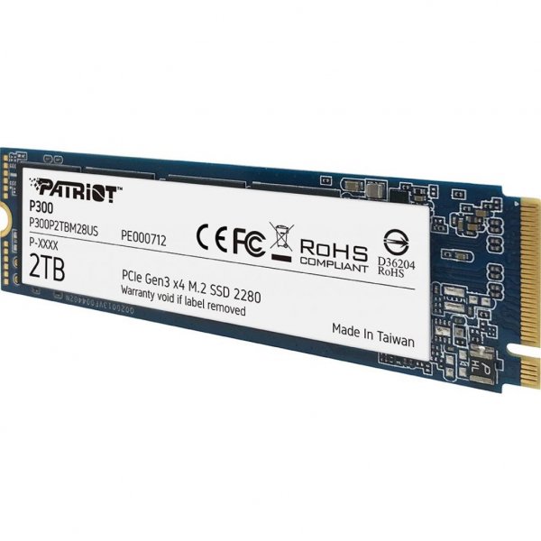 Накопичувач SSD M.2 2280 2TB Patriot (P300P2TBM28)