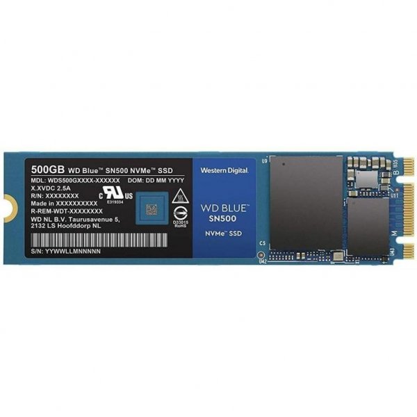 Накопичувач SSD M.2 2280 500GB Western Digital (WDS500G1B0C) Накопичувач SSD M.2 2280 500GB Western Digital (WDS500G1B0C)