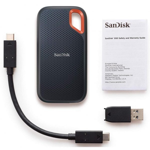 Накопичувач SSD USB 3.2 2TB SANDISK (SDSSDE61-2T00-G25)