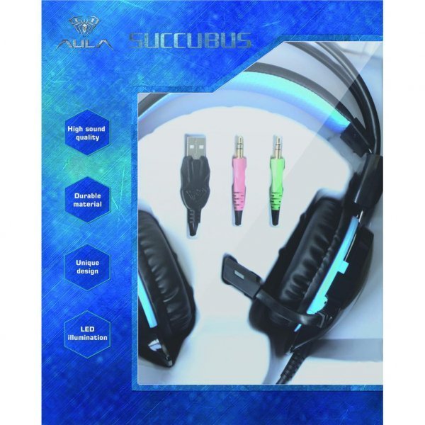 Навушники ACME AULA SUCCUBUS GAMING HEADSET (6948391232058)