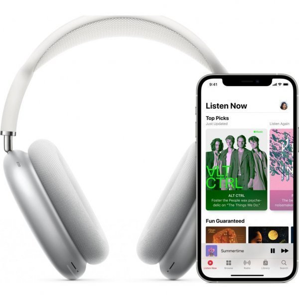 Навушники Apple AirPods Max Silver (MGYJ3RU/A) Навушники Apple AirPods Max Silver (MGYJ3RU/A)