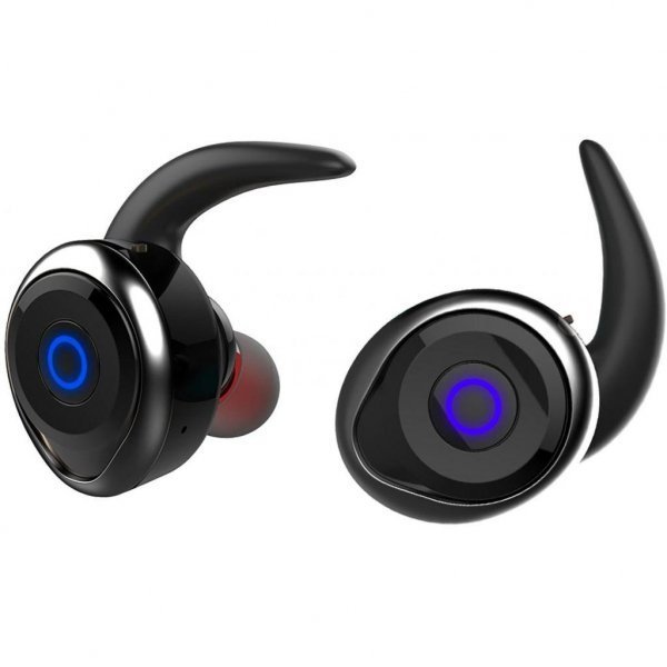 Навушники AWEI T1 Twins Earphones Black (F_55305)