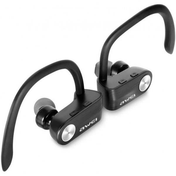 Навушники AWEI T2 Twins Earphones Black (F_53648)