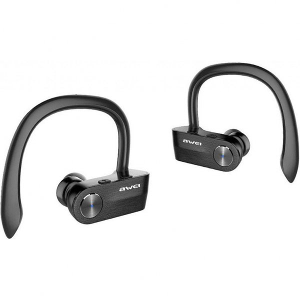 Навушники AWEI T2 Twins Earphones Black (F_53648)