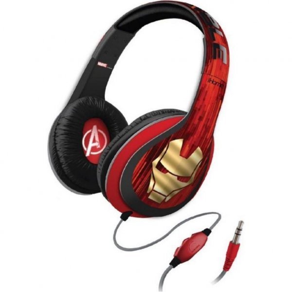 Навушники eKids iHome MARVEL IronMan Mic (VI-M40IM.FXV2) Навушники eKids iHome MARVEL IronMan Mic (VI-M40IM.FXV2)