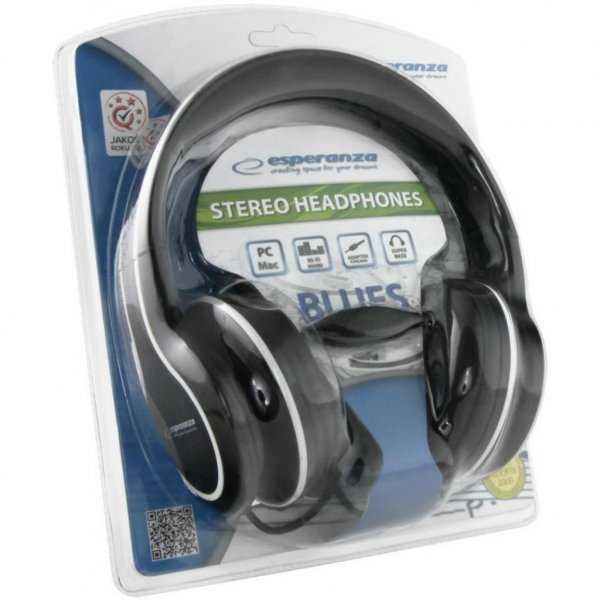 Навушники Esperanza EH136K Black (EH136K)