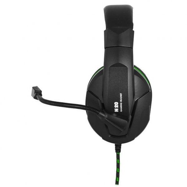 Навушники GEMIX N20 Black-Green Gaming