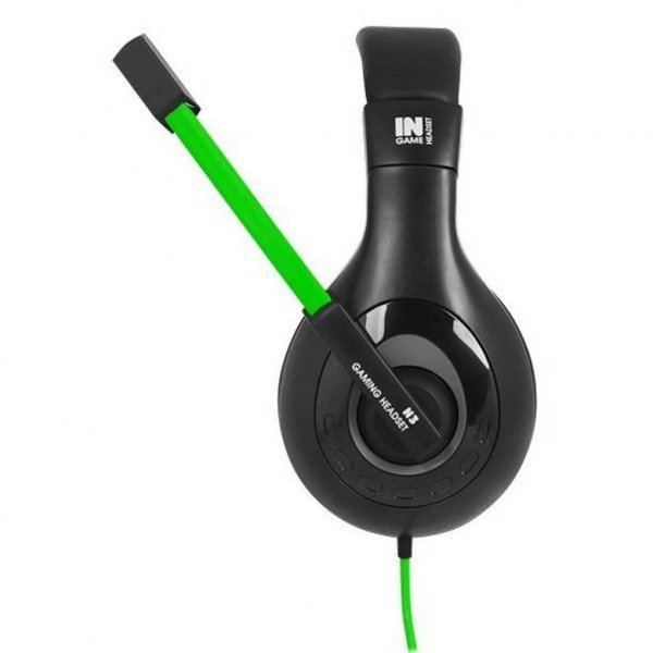 Навушники GEMIX N3 Black-Green Gaming