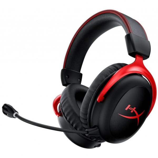 Навушники HyperX Cloud II Wireless Black-red (HHSC2X-BA-RD/G) Навушники HyperX Cloud II Wireless Black-red (HHSC2X-BA-RD/G)