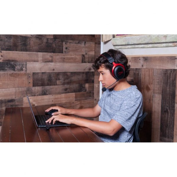 Навушники HyperX Cloud II Wireless Black-red (HHSC2X-BA-RD/G) Навушники HyperX Cloud II Wireless Black-red (HHSC2X-BA-RD/G)