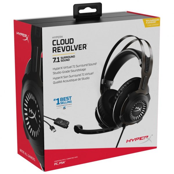 Навушники HyperX Cloud Revolver 7.1 Black (HHSR1-AH-GM/G)