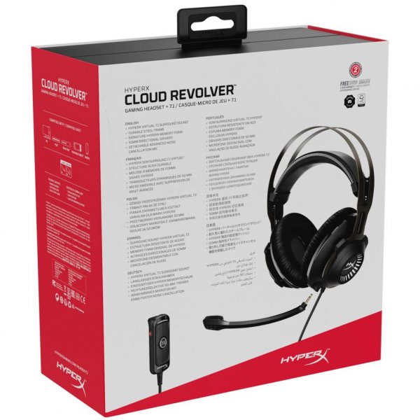 Навушники HyperX Cloud Revolver 7.1 Black (HHSR1-AH-GM/G)
