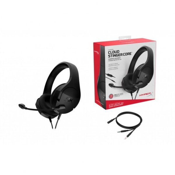 Навушники HyperX Cloud Stinger Core PC Black (HX-HSCSC2-BK/WW)