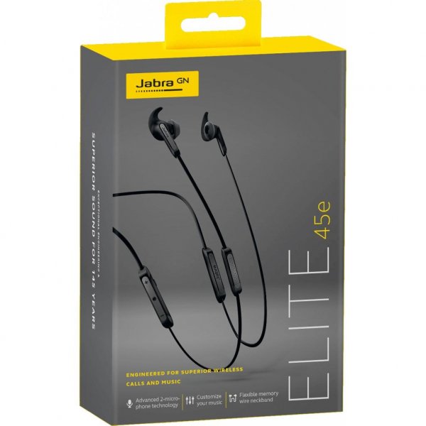 Навушники Jabra Elite 45e Black (100-98900000-60)