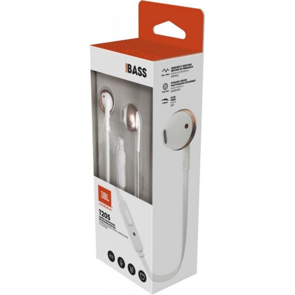 Навушники JBL T205 Rose Gold (T205RGD) Навушники JBL T205 Rose Gold (T205RGD)