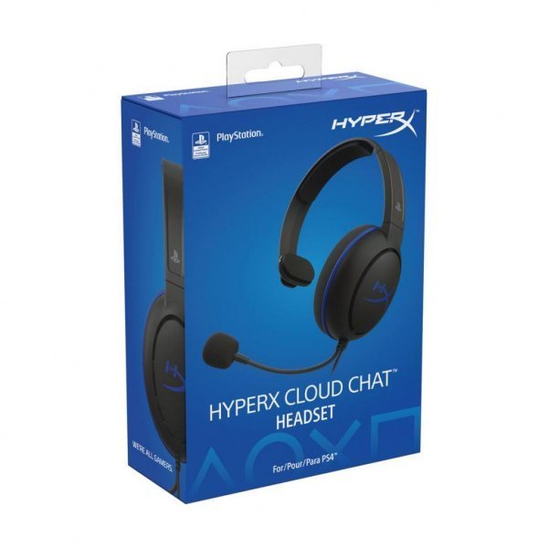Навушники Kingston HyperX Cloud Chat for PS4 (HX-HSCCHS-BK/EM)