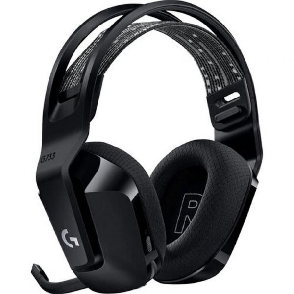 Навушники Logitech G733 Lightspeed Wireless RGB Gaming Headset Black (981-000864)