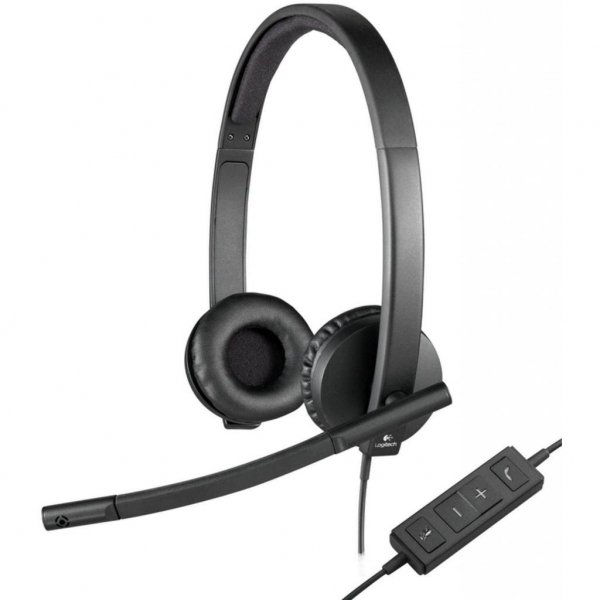 Навушники Logitech H570e USB Headset Stereo (981-000575)