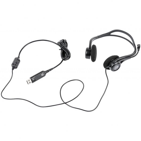 Навушники Logitech PC 960 Stereo Headset USB (981-000100)