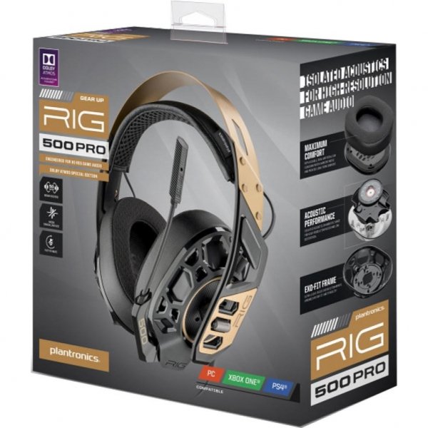 Навушники Plantronics RIG 500PRO BLK HDST ATMOS PC EA Black (211223-05) Навушники Plantronics RIG 500PRO BLK HDST ATMOS PC EA Black (211223-05)