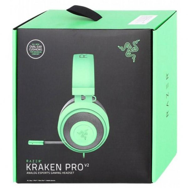 Навушники Razer Kraken Pro V2 Green Oval (RZ04-02050600-R3M1)