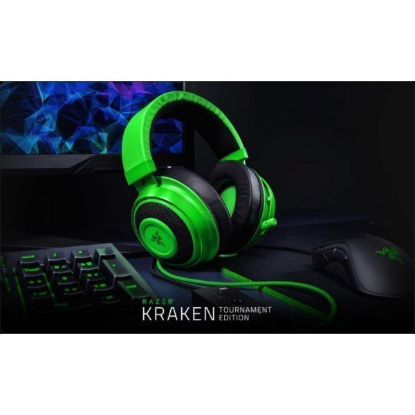 Навушники Razer Kraken Tournament Edition Green (RZ04-02051100-R3M1)