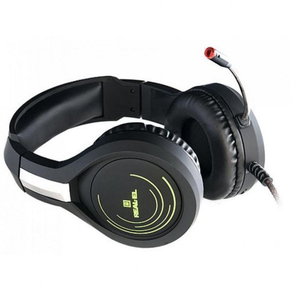 Навушники REAL-EL GDX-7400 Backlit black Навушники REAL-EL GDX-7400 Backlit black
