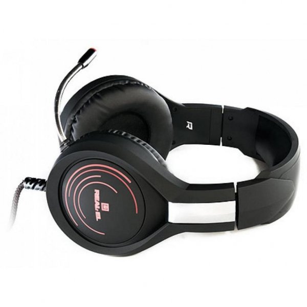 Навушники REAL-EL GDX-7400 Backlit black Навушники REAL-EL GDX-7400 Backlit black