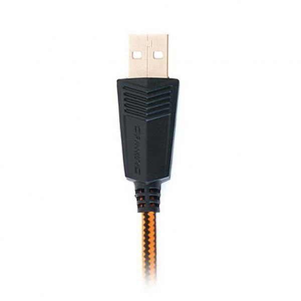 Навушники REAL-EL GDX-7700 SURROUND 7.1 black-orange Навушники REAL-EL GDX-7700 SURROUND 7.1 black-orange