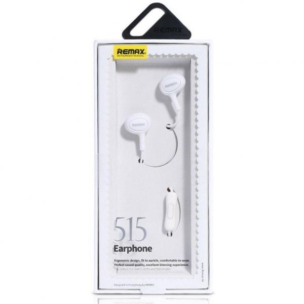 Навушники Remax RM-515 White (RM-515-WHITE)