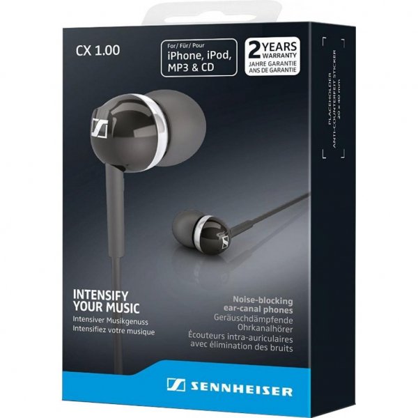 Навушники Sennheiser CX 1.00 Black (506083)
