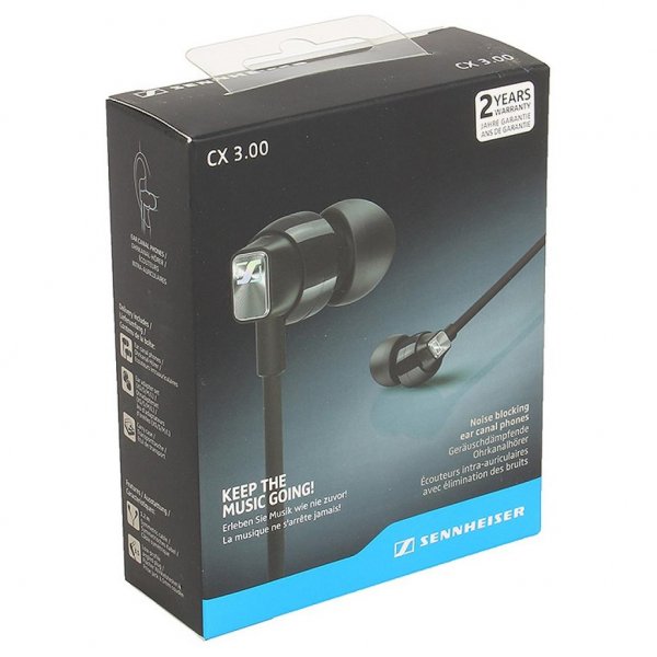 Навушники Sennheiser CX 3.00 Black (506232)