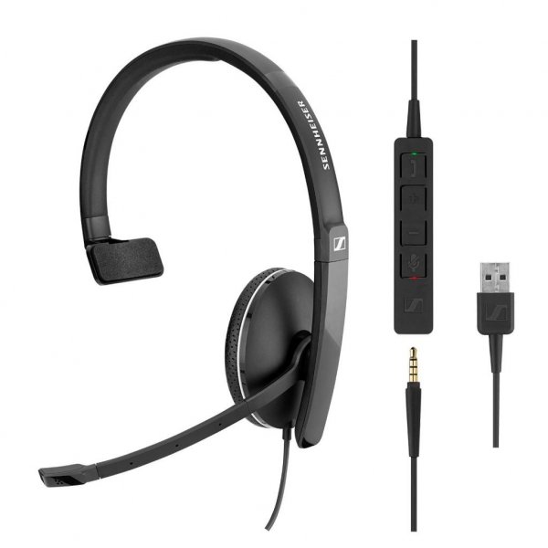Навушники Sennheiser SC 135 USB / 3.5mm Mono (508316) Навушники Sennheiser SC 135 USB / 3.5mm Mono (508316)