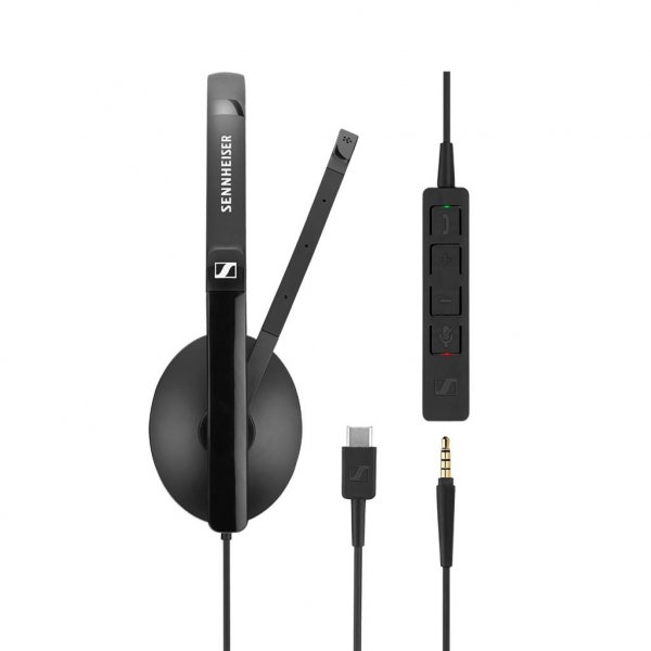 Навушники Sennheiser SC 135 USB-C / 3.5mm Mono (508355)