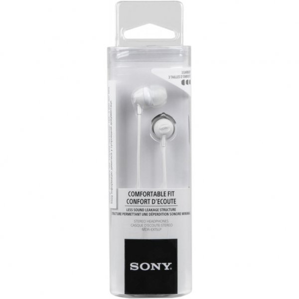Навушники SONY MDR-EX15LP White (MDREX15LPW.AE)
