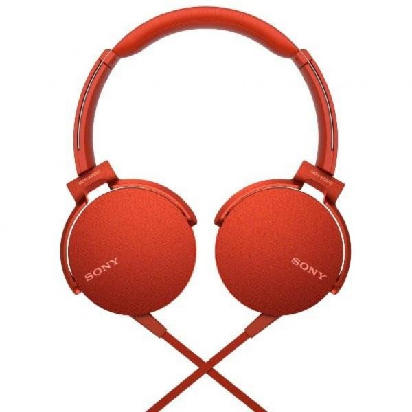 Навушники SONY MDR-XB550AP Red (MDRXB550APR.E) Навушники SONY MDR-XB550AP Red (MDRXB550APR.E)