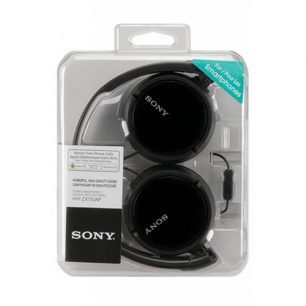 Навушники SONY MDR-ZX110AP Black (MDRZX110APB.CE7)