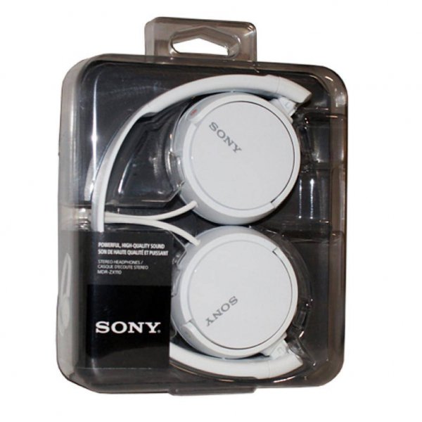 Навушники SONY MDR-ZX110AP White (MDRZX110APW.CE7)