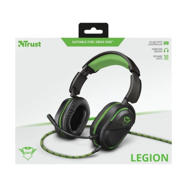 Навушники Trust GXT 422G Legion Gaming Headset for Xbox One BLACK (23402) Навушники Trust GXT 422G Legion Gaming Headset for Xbox One BLACK (23402)