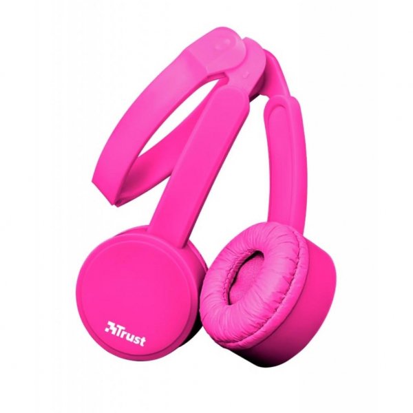 Навушники Trust Nano On-Ear Mic Pink (23102)