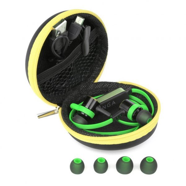 Навушники Vinga EBT050 Bluetooth Green (EBT050GR) Навушники Vinga EBT050 Bluetooth Green (EBT050GR)