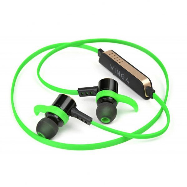 Навушники Vinga EBT050 Bluetooth Green (EBT050GR) Навушники Vinga EBT050 Bluetooth Green (EBT050GR)