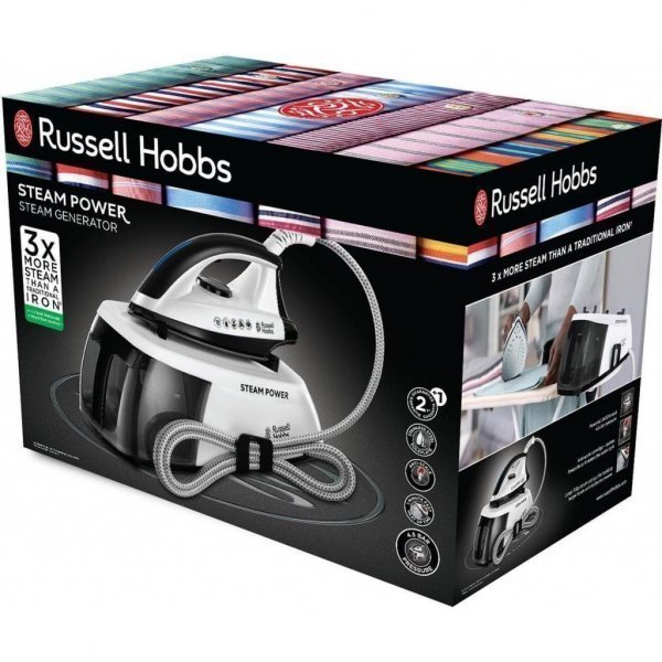 Парова станція Russell Hobbs Steam Power - Black (24420-56) Парова станція Russell Hobbs Steam Power - Black (24420-56)