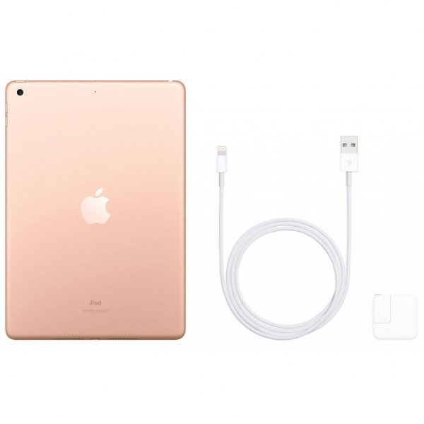 Планшет Apple A2197 iPad 10.2 Wi-Fi 128GB Gold (MW792RK/A)